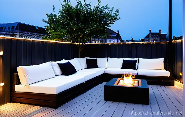 데크재 종류 및 가격 - **A serene family moment on a natural wood deck.**
    *   **Prompt:** A cozy and inviting outdoor w...